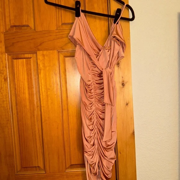 Blue Blush Orange Dress - Picture 5 of 5